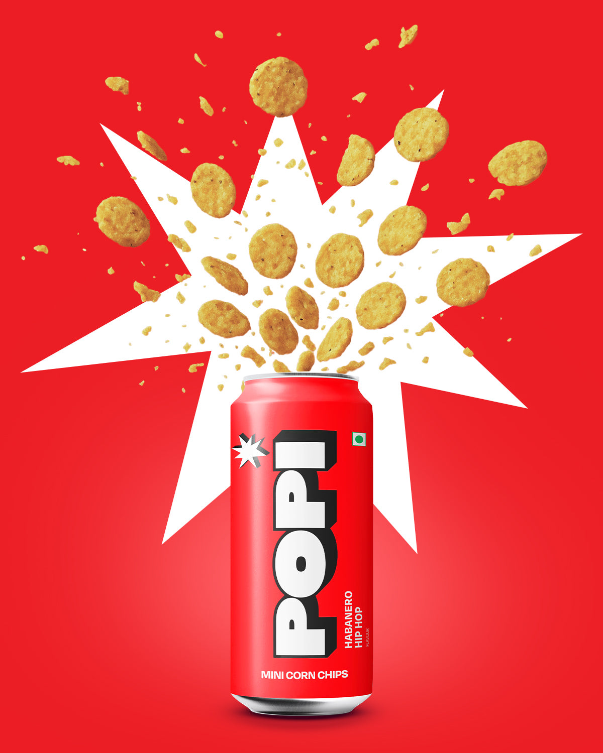 HABANERO HIP HOP MINI CORN CHIPS