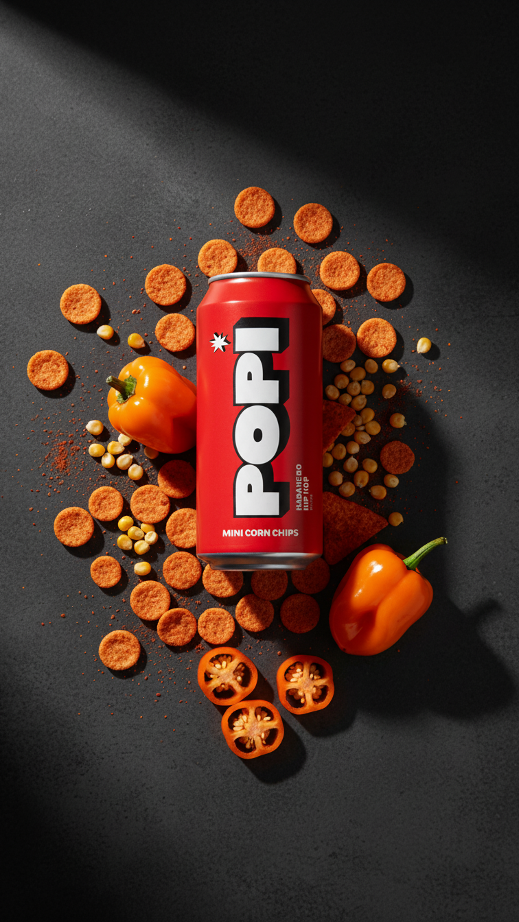 HABANERO HIP HOP MINI CORN CHIPS